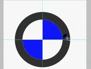 《Photoshop》制作宝马标志详细操作步骤
