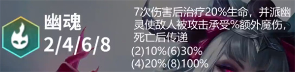 《云顶之弈》S11幽魂羁绊效果解析