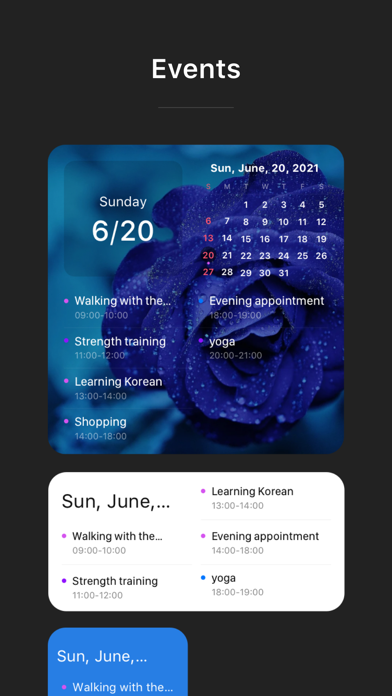 Widget Calenda‪r‬5